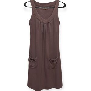 EUC Athleta Chocolate Brown Sleeveless Dress